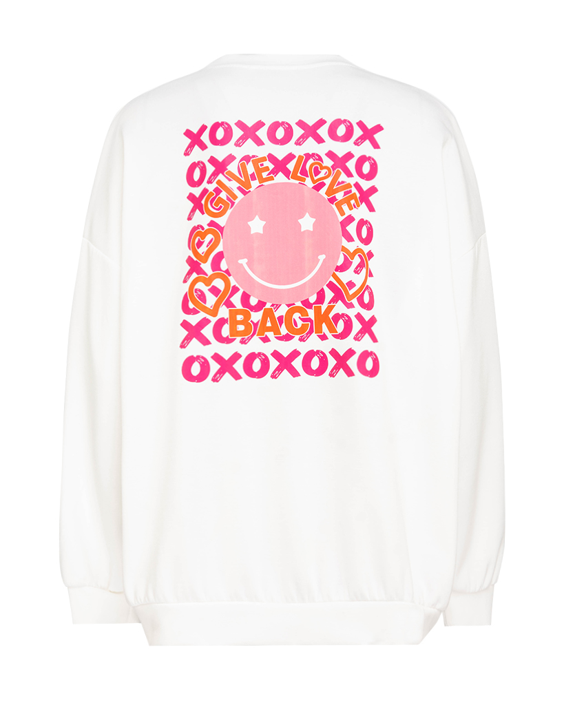 Sweatshirt "Give love back"