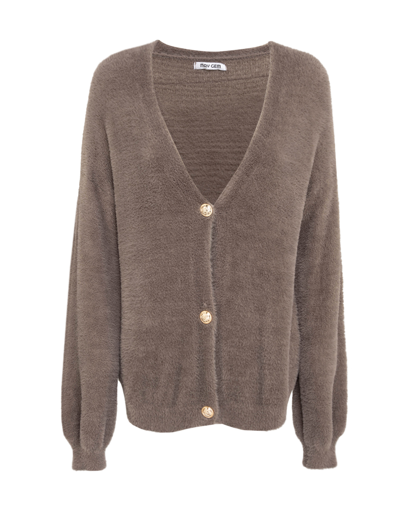 Strickjacke Flauschig Strickjacke Flauschig