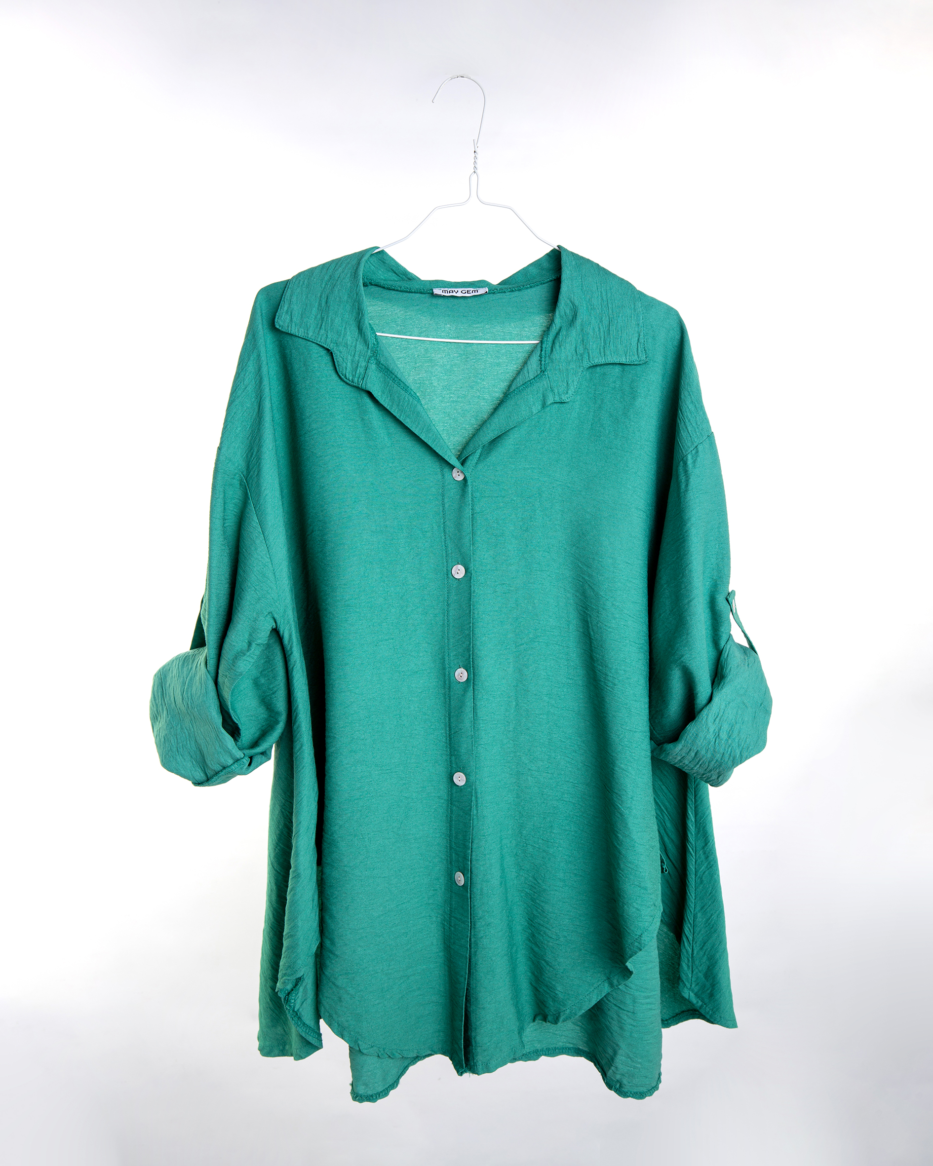 Oversized Hemd-Bluse