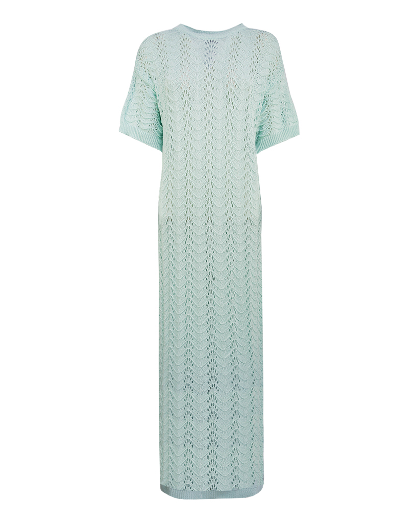 maxi Kleid Strick-Shirt maxi Kleid Strick-Shirt
