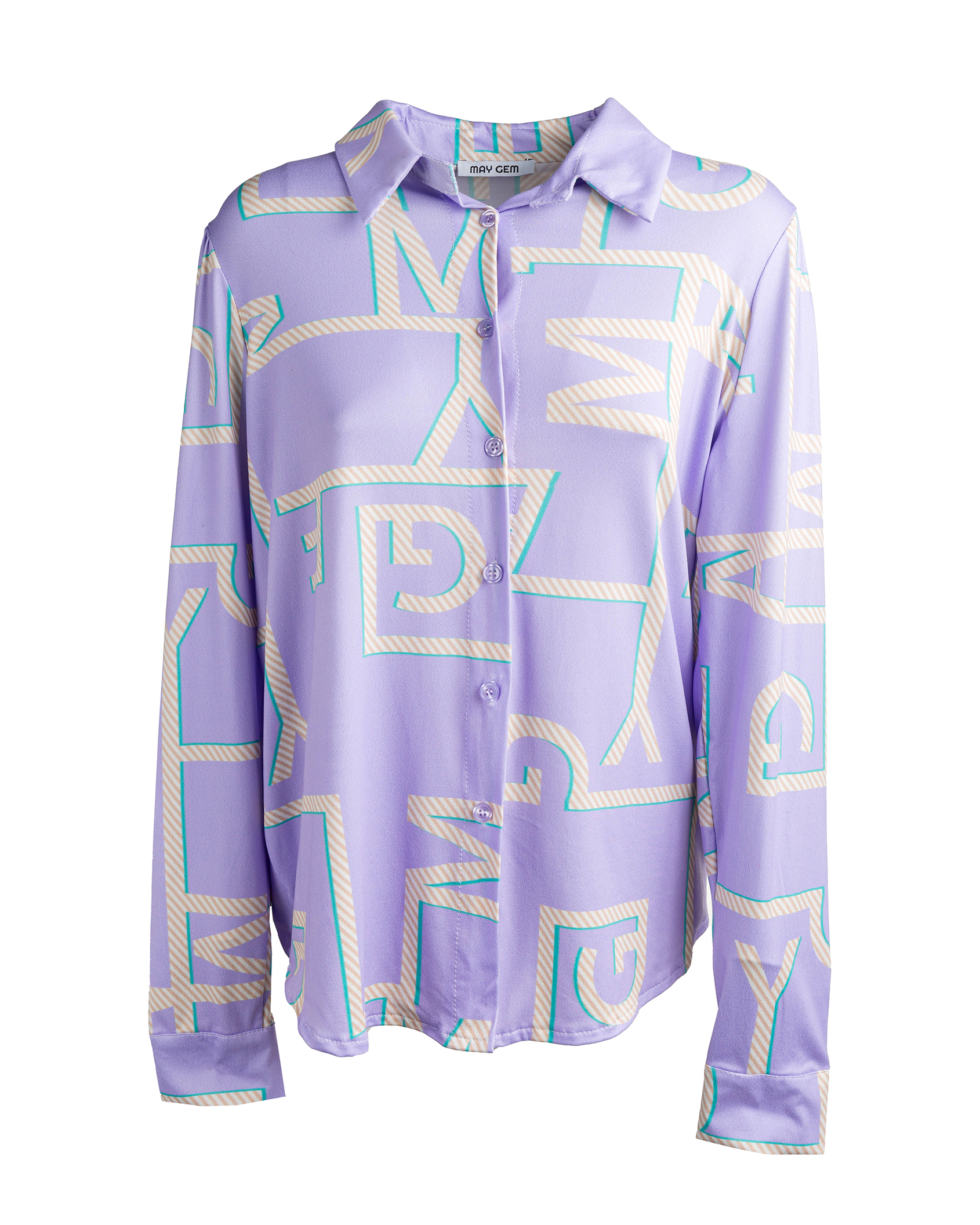 May Gem Print Bluse May Gem Print Bluse