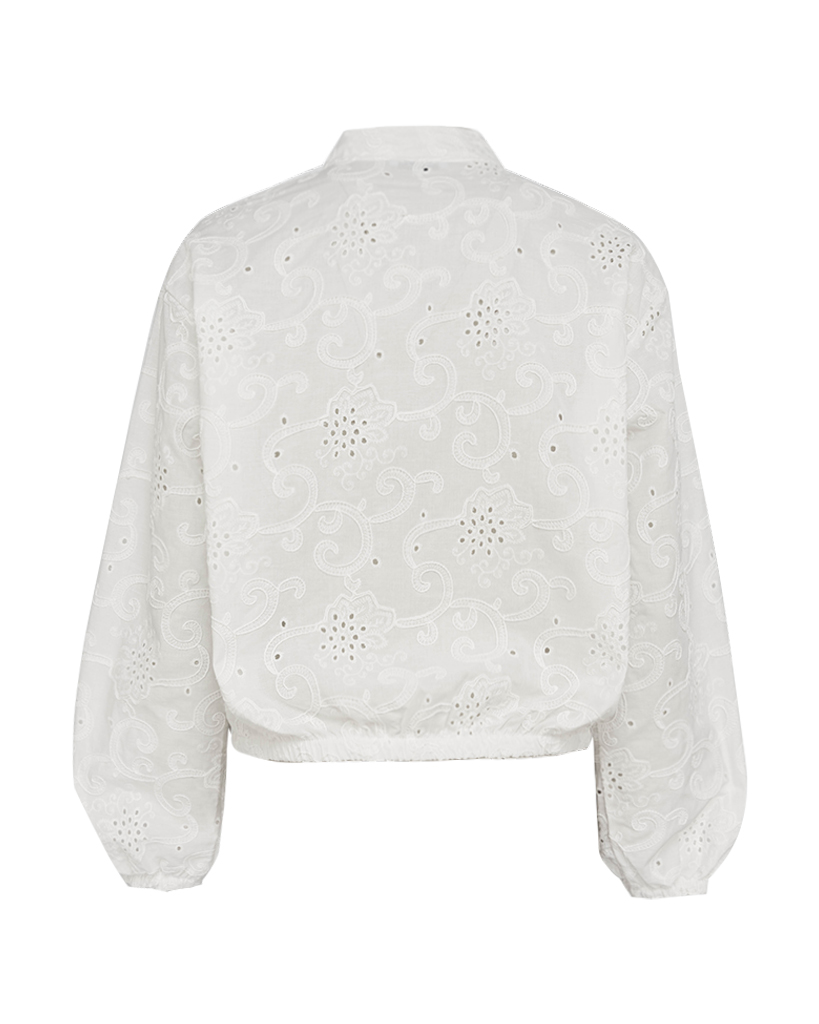 Lochstrickmuster Jacke mit Reißverschluss Lochstrickmuster Jacke mit Reißverschluss