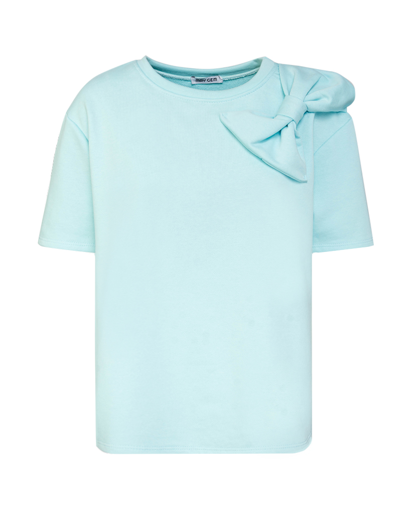 T-Shirt mit Schleifen T-Shirt mit Schleifen