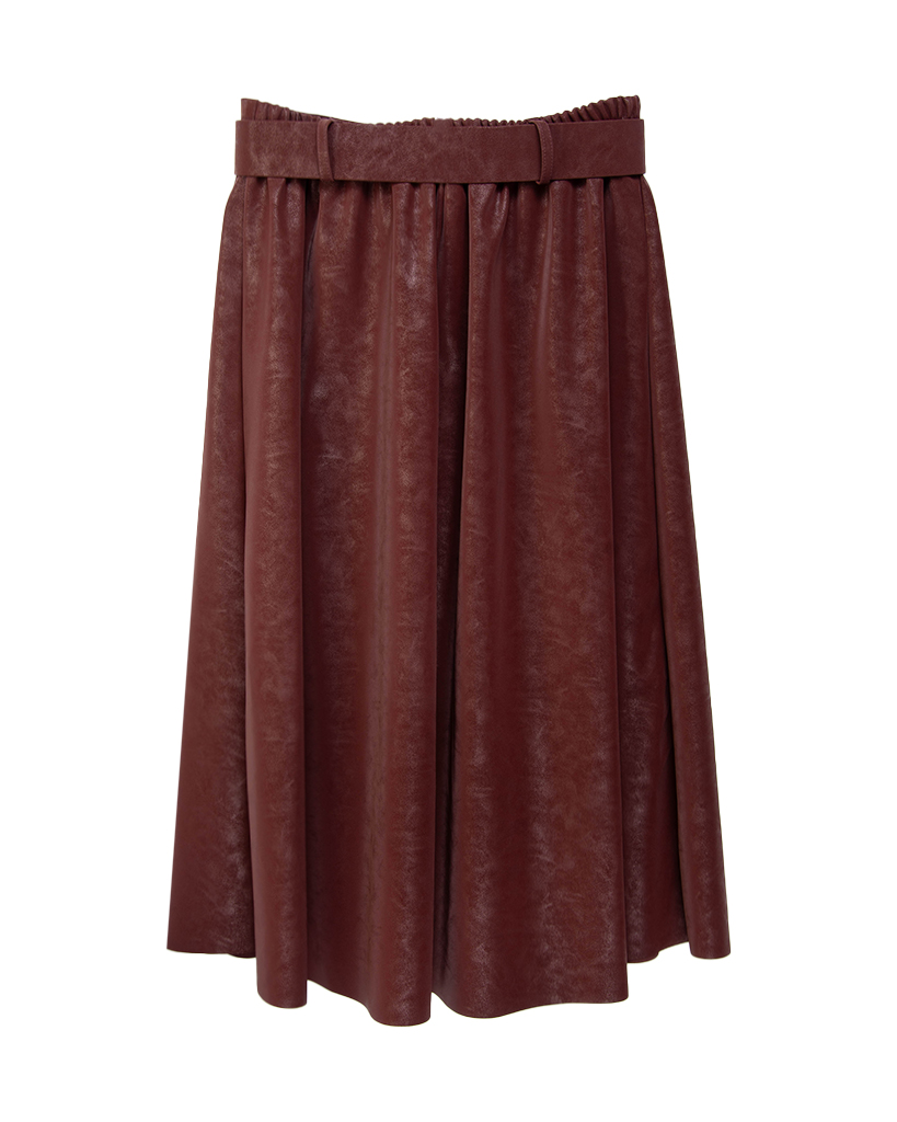 Smoke Leder Skirt Smoke Leder Skirt