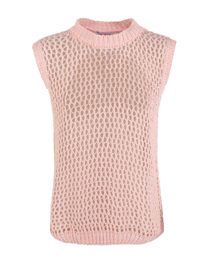 Polunder aus grobem Strick