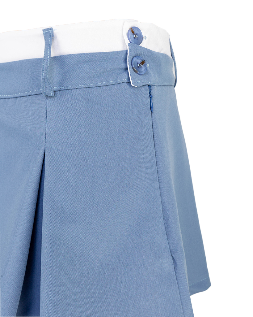 Hosenrock doppelter Bund