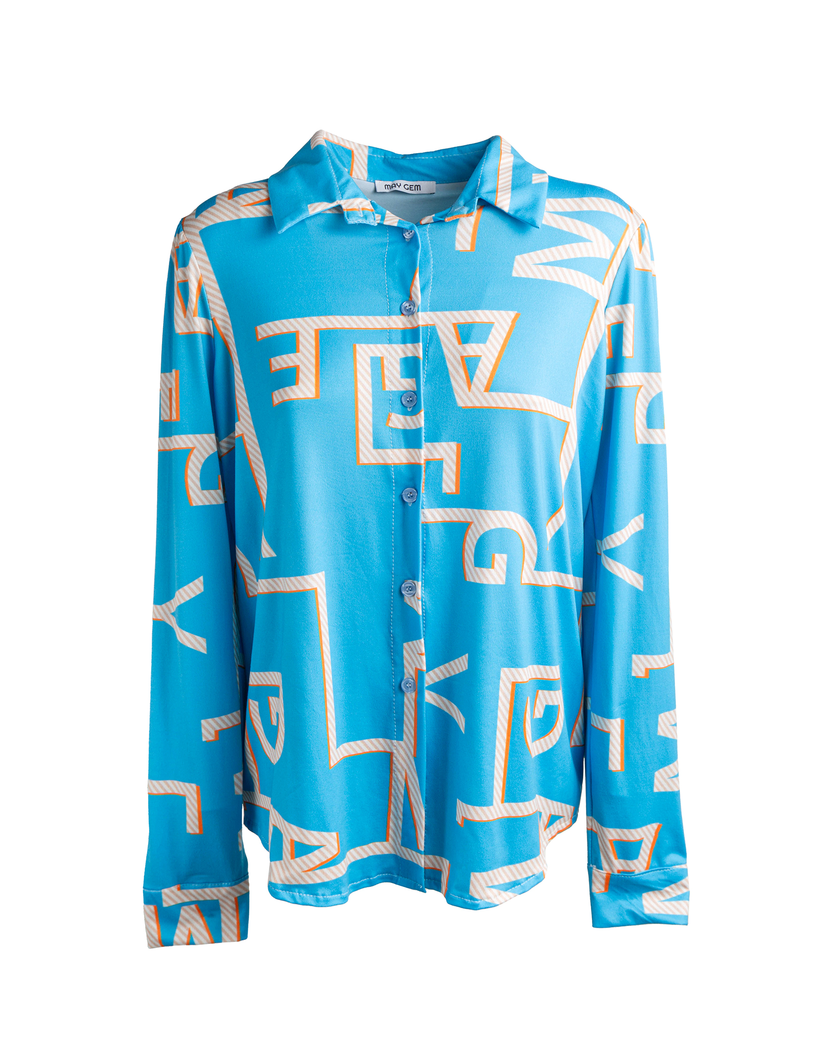 May Gem Print Bluse May Gem Print Bluse