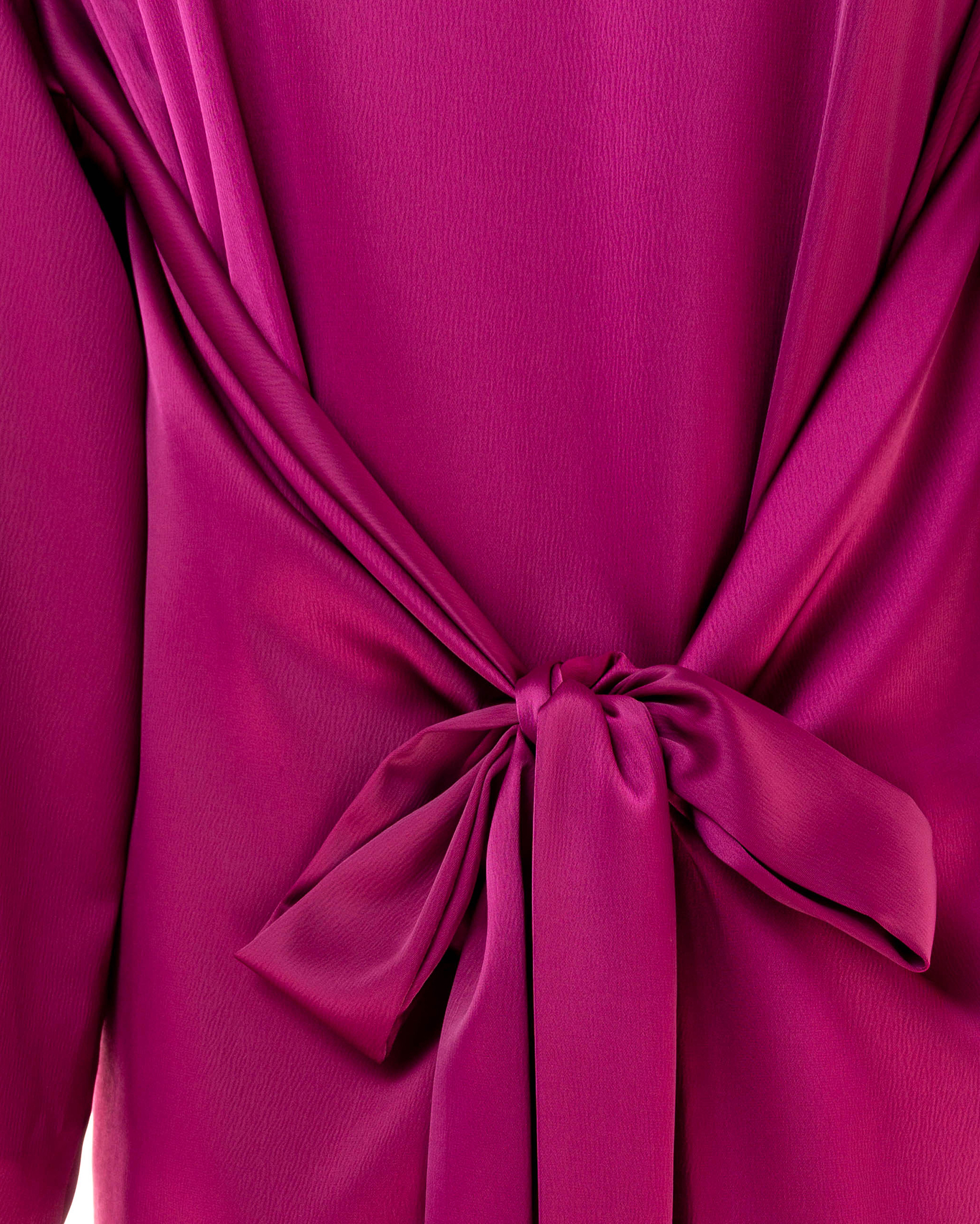 Satin Kleid zum Wickeln Satin Kleid zum Wickeln