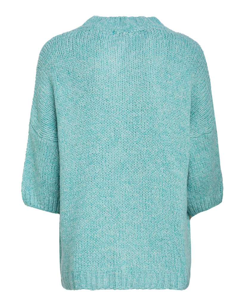 kurzarm Strickjacke mit Brusttaschen kurzarm Strickjacke mit Brusttaschen