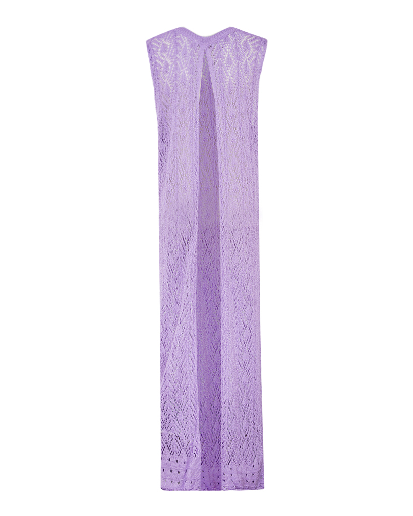 maxi Strick-Cape geschlossen am Hals maxi Strick-Cape geschlossen am Hals