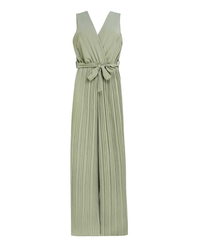 Jumpsuit mit Plissee-Bein, ohne Ärmel Jumpsuit mit Plissee-Bein, ohne Ärmel