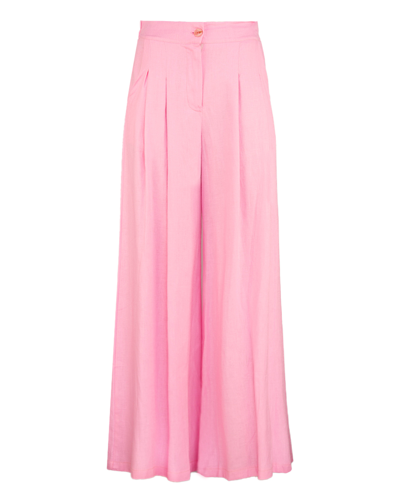 Leinen-Hose mit weitem Bein Leinen-Hose mit weitem Bein