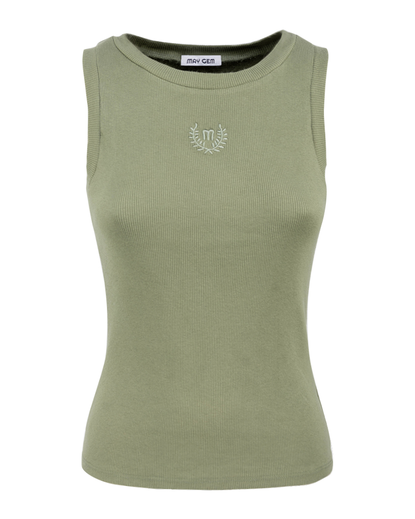 May Gem Top mit Logo