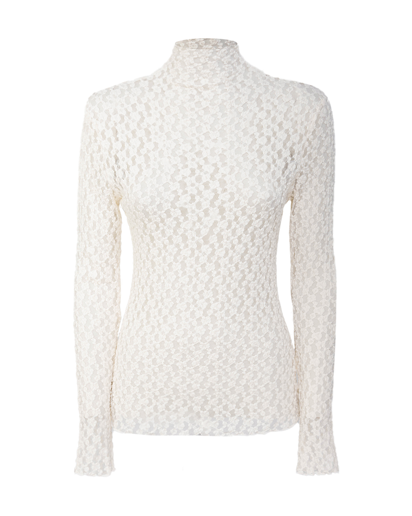 Long Sleeve aus Spitze 