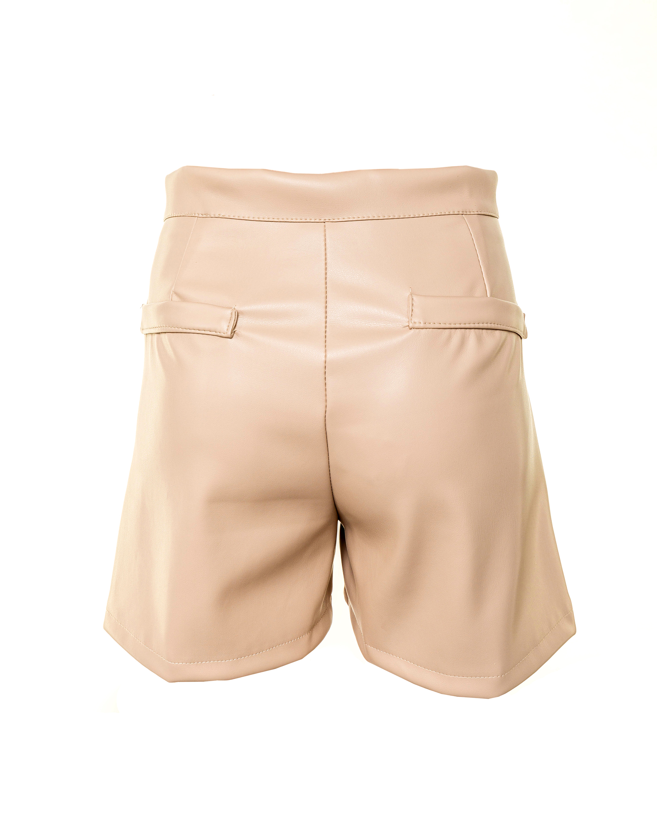 Leder-Short mit Taschen Leder-Short mit Taschen