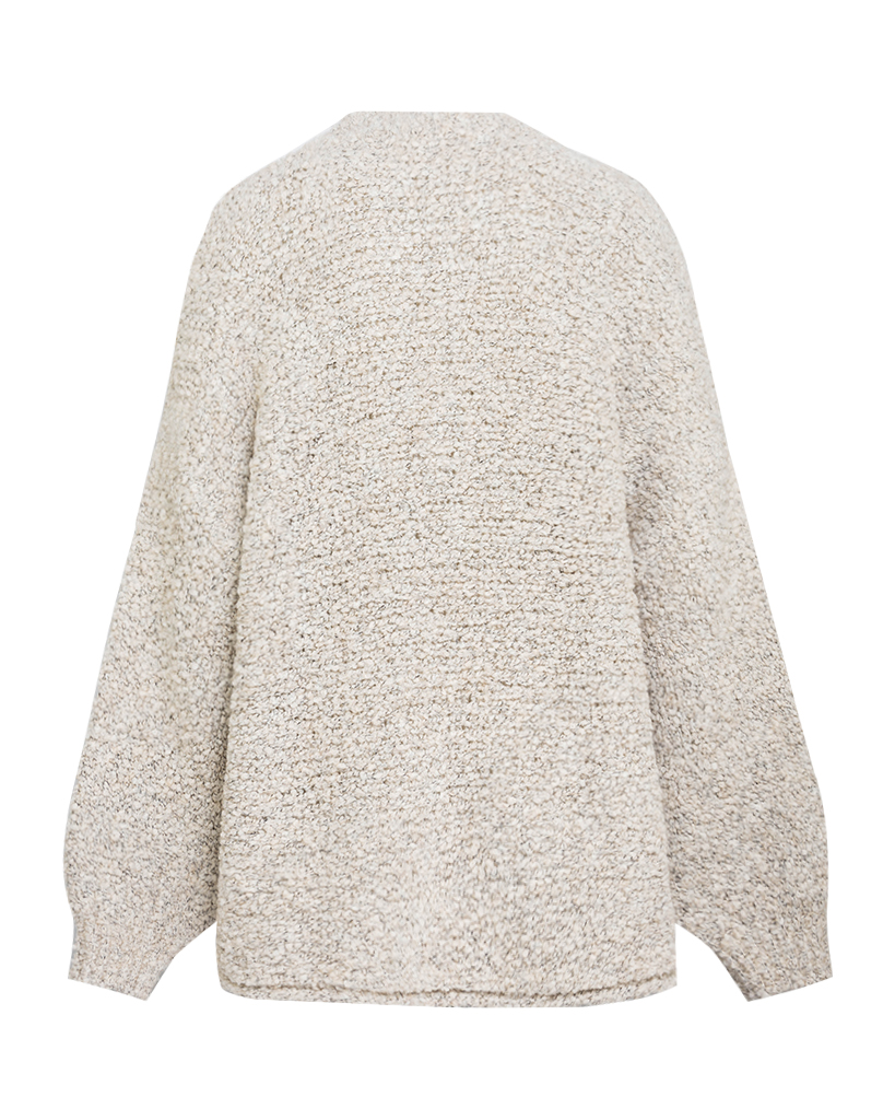 Pullover Boucle Uni